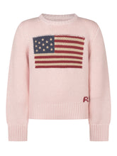 American Sweater with Flag Motif - Kids | $store$