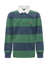 Striped Rugby Polo Shirt - Kids | $store$
