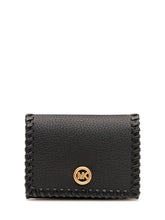 Flap Card Holder with Woven Edge - Fall / Winter 26 Woman | $store$