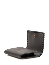 Flap Card Holder with Woven Edge - Fall / Winter 26 Woman | $store$
