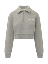 Cropped Sweatshirt with Collar and Zip - Fall / Winter 26 Woman | $store$