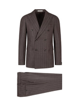 Vesuvio Double Breasted Striped Suit - Fall / Winter 26 Man | $store$