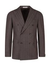 Vesuvio Double Breasted Striped Suit - Fall / Winter 26 Man | $store$