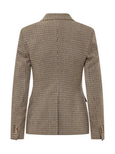 Double Breasted Houndstooth Blazer - Fall / Winter 26 Woman | $store$