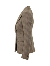 Double Breasted Houndstooth Blazer - Fall / Winter 26 Woman | $store$