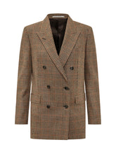 Oversized Double Breasted Check Blazer - Fall / Winter 26 Woman | $store$