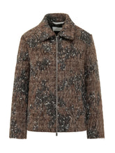 Jacket with Jacquard Pattern and Zip - Fall / Winter 26 Woman | $store$
