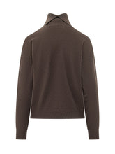 Turtleneck Sweater with Argyle Pattern - Fall / Winter 26 Woman | $store$
