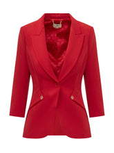 Tailored Jacket with Peak Lapels - Elisabetta Franchi | $store$