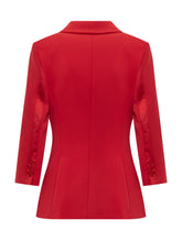 Tailored Jacket with Peak Lapels - Elisabetta Franchi | $store$