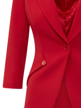 Tailored Jacket with Peak Lapels - Elisabetta Franchi | $store$