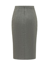 Midi Skirt with Front Slit - Elisabetta Franchi | $store$