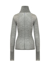 Fitted High Neck Tricot Top - Elisabetta Franchi | $store$