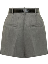 Pleated Shorts with Belt - Elisabetta Franchi | $store$