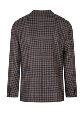 Double Breasted Houndstooth Jacket - Boglioli | $store$