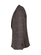 Double Breasted Houndstooth Jacket - Boglioli | $store$