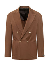 Double Breasted Suit with Patch Pockets - Briglia | $store$