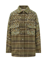 Check Shirt with Decorative Applications - Fall / Winter 26 Woman | $store$