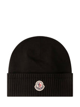 Beanie with Turn Up and Front Logo Patch - Fall / Winter 26 Man | $store$