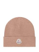 Ribbed Knit Beanie with Logo - Fall / Winter 26 Man | $store$