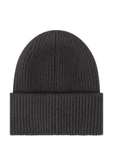 Ribbed Beanie with Front Patch - Fall / Winter 26 Man | $store$