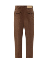 Carrot Trousers with Pleats - Ami Alexandre Mattiussi | $store$