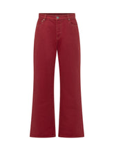 Large Fit Jeans with Vertical Seams - Ami Alexandre Mattiussi | $store$