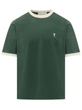 T-shirt with Contrast Trim - Ami Alexandre Mattiussi | $store$