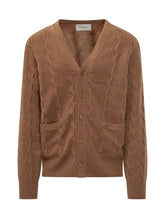 Cardigan a Trecce con Scollo a V - Abbigliamento Uomo | $store$