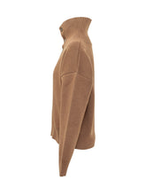 Sweater with Buttoned High Collar - Ami Alexandre Mattiussi | $store$