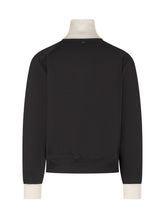 Felpa con Collo Alto a Contrasto - Abbigliamento Uomo | $store$