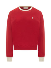 Felpa Girocollo con Bordi a Contrasto - Abbigliamento Uomo | $store$