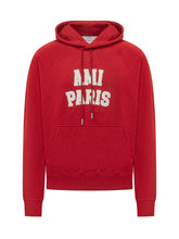 Felpa con Cappuccio e Lettering Applicato - Abbigliamento Uomo | $store$