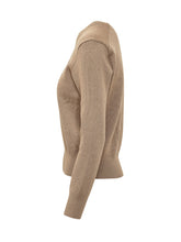 Crewneck Sweater with Embroidered Logo - Ami Alexandre Mattiussi | $store$