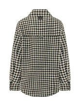 Buttoned Jacket with Houndstooth Pattern - Ami Alexandre Mattiussi | $store$