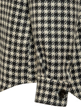 Buttoned Jacket with Houndstooth Pattern - Ami Alexandre Mattiussi | $store$