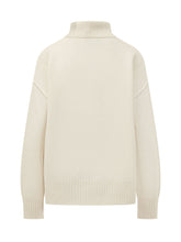 Funnel Neck Sweater with Logo - Ami Alexandre Mattiussi | $store$