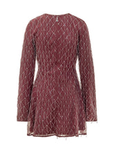 Mini Dress with Geometric Embellishments - Fall / Winter 26 Woman | $store$