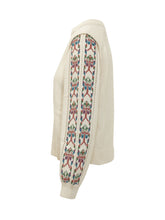 Elda Jumper with Patterned Sleeves - Baandsh | $store$