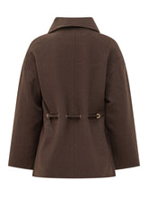 Kam Coat with Waist Drawstring - Baandsh | $store$