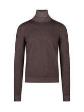 Turtleneck Sweater with Ribbed Collar - Arovescio | $store$