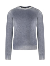 Crew Neck Sweater with Ribbed Finishes - Arovescio | $store$
