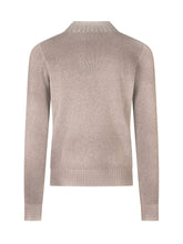 Crew Neck Sweater with Ribbed Finishes - Arovescio | $store$