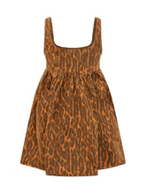 Bubble Mini Dress with Animal Pattern - Fall / Winter 26 Woman | $store$