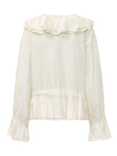 Blouse with Ruffles and V Neck - Fall / Winter 26 Woman | $store$