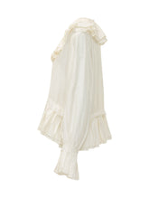 Blouse with Ruffles and V Neck - Fall / Winter 26 Woman | $store$