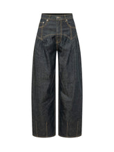 Wide Leg Jeans with Corset Waist - Fall / Winter 26 Woman | $store$