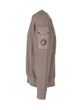 Felpa Girocollo con Tasca sulla Manica - Abbigliamento Uomo | $store$