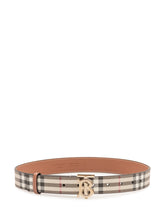 Check Belt with Monogram Buckle - Burberry | $store$