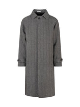 Long Coat with Herringbone Pattern - Fall / Winter 26 Man | $store$